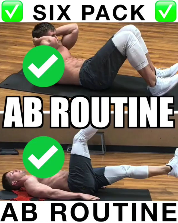 🚨Six Pack Ab Routine 🚨