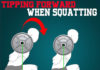 tipping forward during your squat?