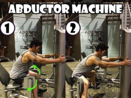 Exercise Abductor Machine