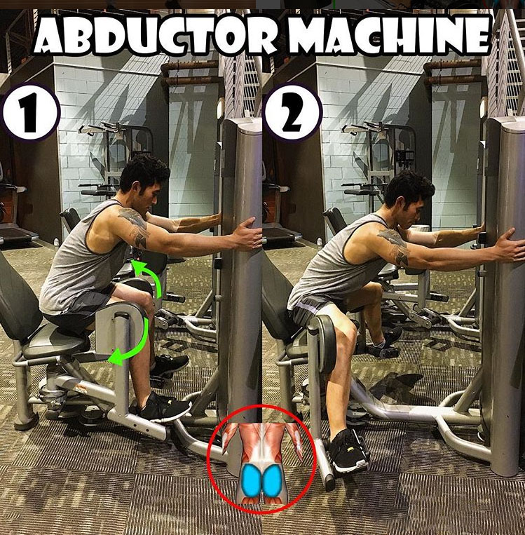 Exercise Abductor Machine