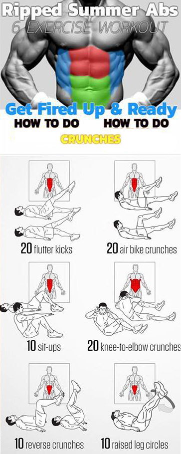 How to Ripped Summer ABS 