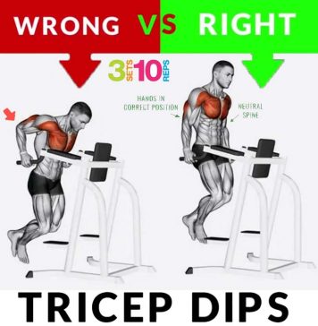 Triceps Dips: Type Workout, Wrong& Right Variation How to Do Triceps Dips