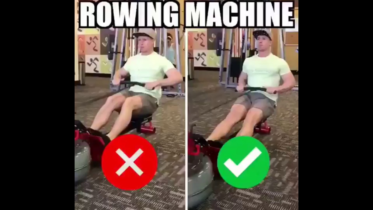 How to Rowing Machine Proper Form Video & Guide