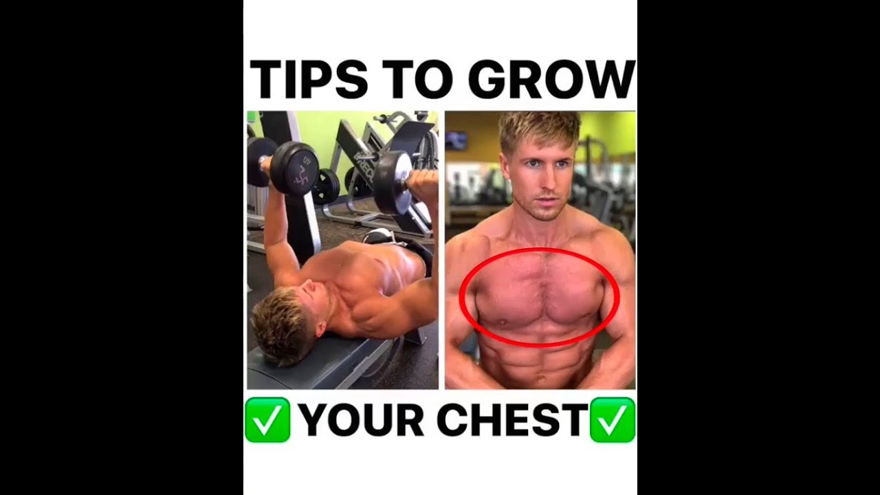 Tips To Grow Your Chest Video & Guide