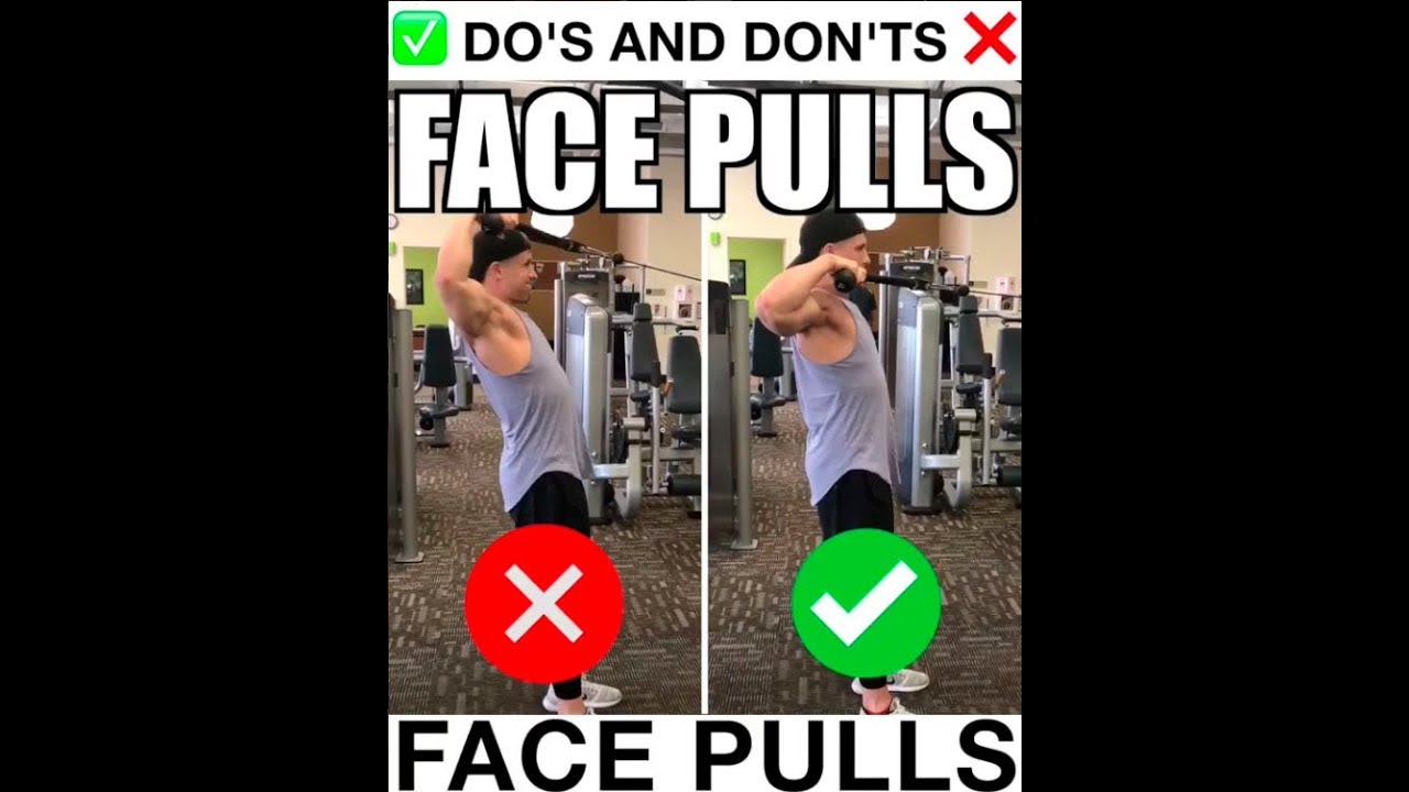 face pulls form