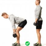 romanian deadlifts with dumbbell