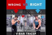 V-BAR PUSHDOWN WRONG & RIGHT