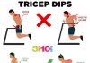 How to Triceps Dips