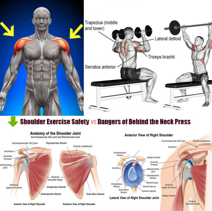 Shoulder Exercise Safety & Dangers of Behind the Neck Press