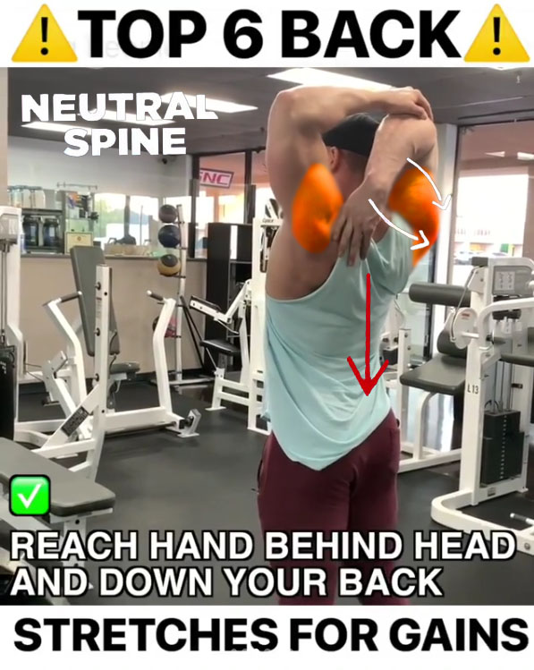 Lat and shoulder stretch