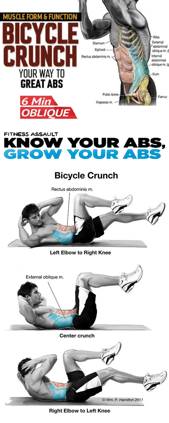 Bicycle Crunch