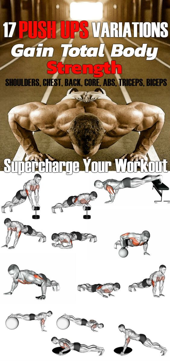 17 Push Ups Variation Gain Total Body Strength