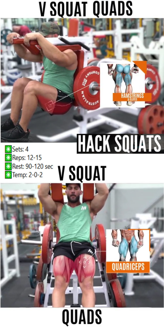 V SQUAT MACHINE Video & Guide