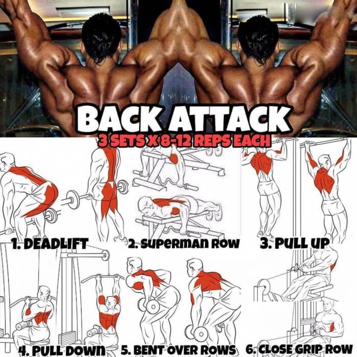 3 TOP BACK ATTACK EXERCISES