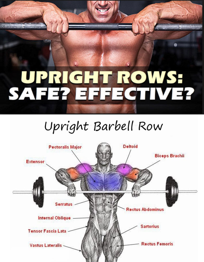 Upright rows