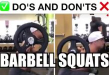 How to Barbell Squats