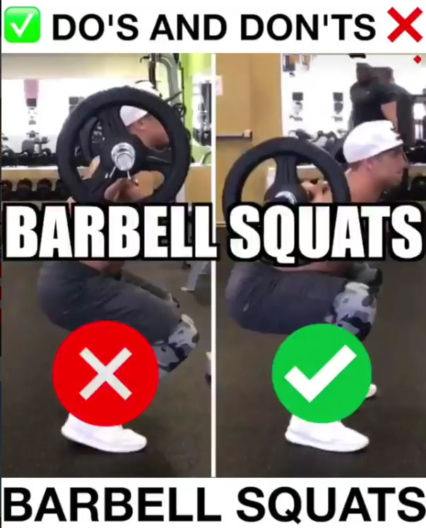 Barbell Squats Proper Form Video And Guide Fitness Lifestyle Fitness