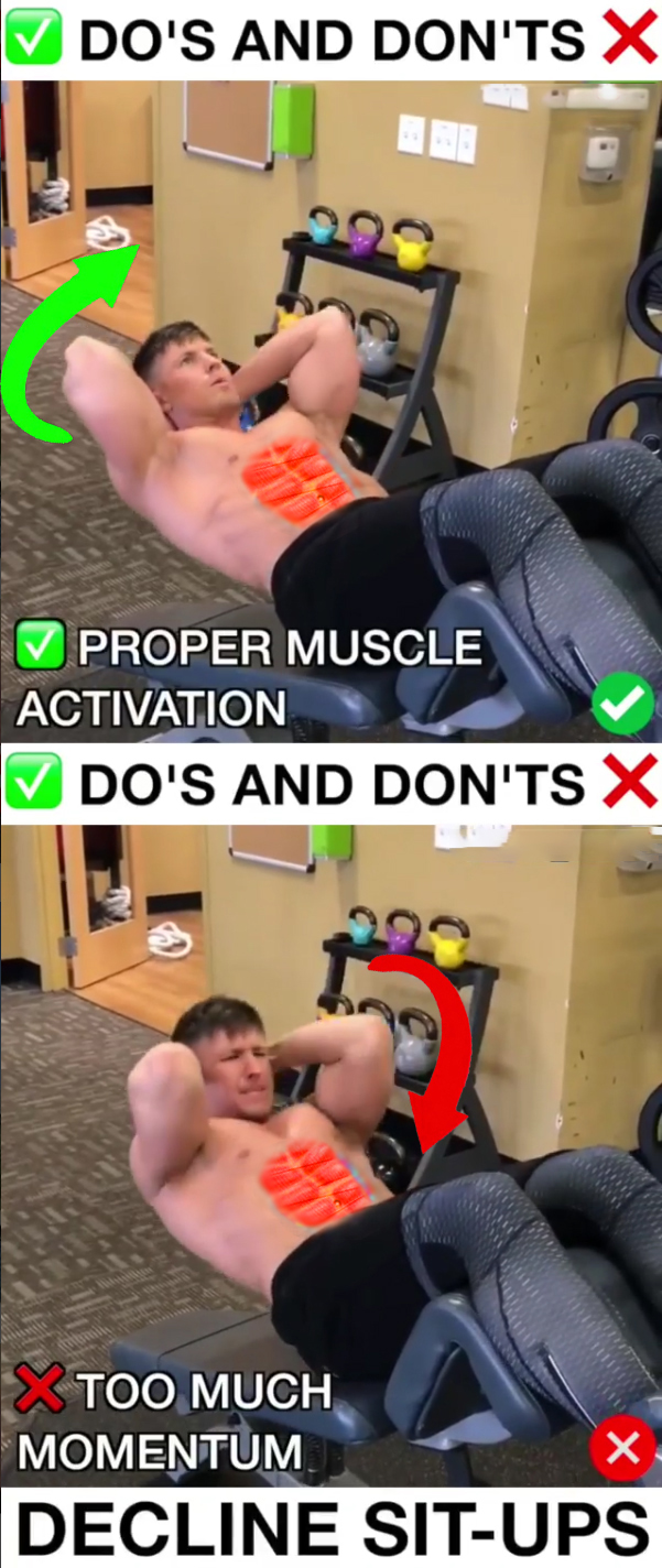 How to Decline Sit-Ups