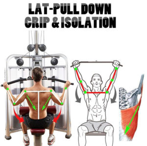 LAT-PULL DOWN GRIP & ISOLATION