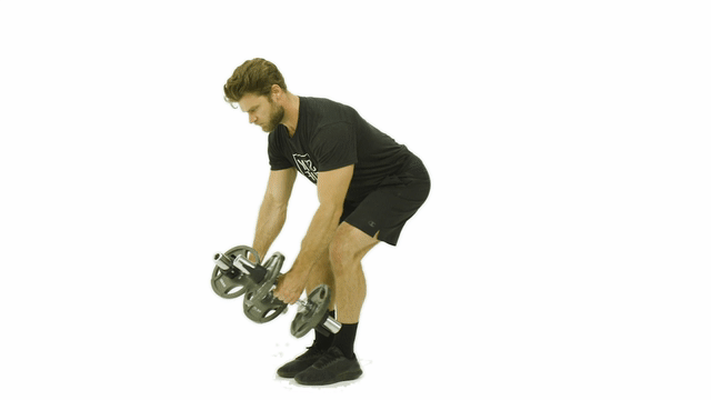Bent Over Two-arm Dumbbell