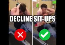 🔥How to Decline Sit-Ups Proper Form | Video & Guide