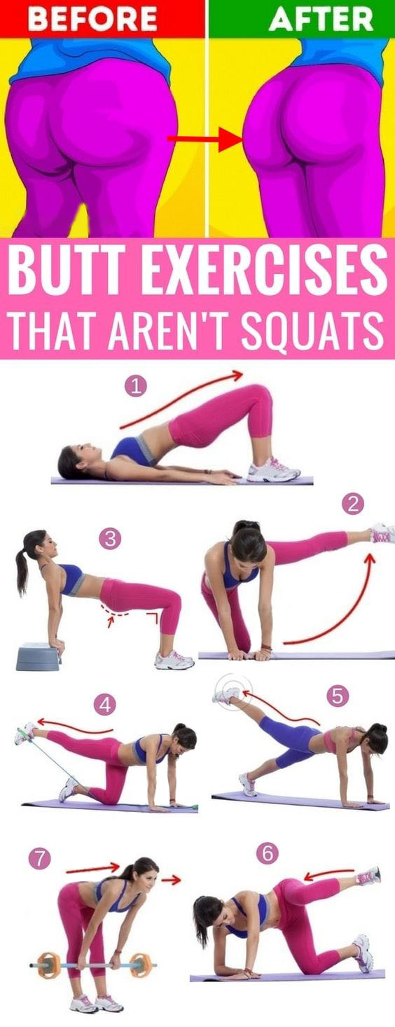 7 Exercises to Tone Your Butt