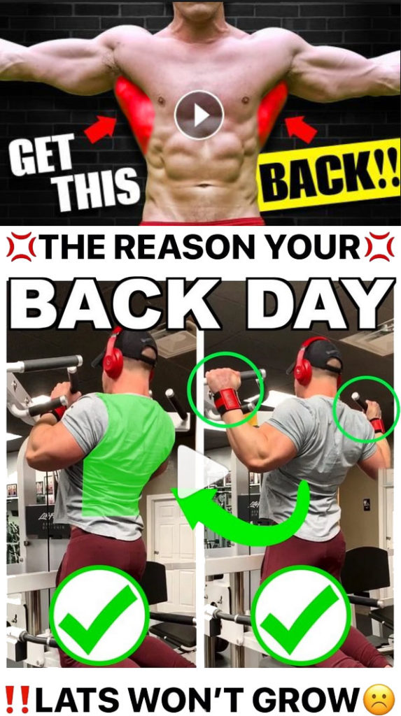 TOP 3 FOR HUGE BACK EXERCISES