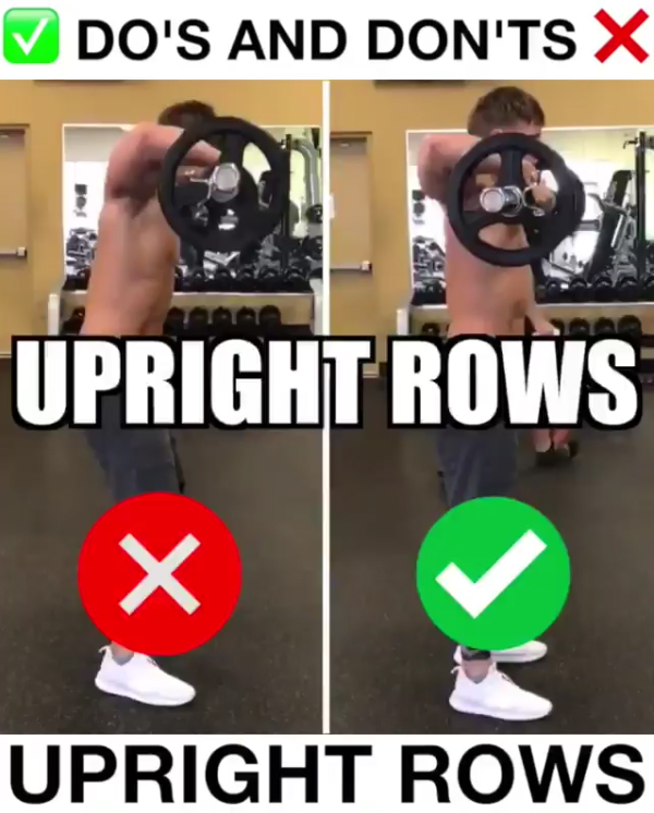 Upright Rows