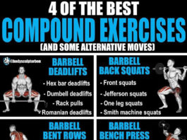 🔥4 BEST COMPOUND EXERCISES