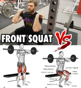 FRONT SQUAT COMPENSATIONS