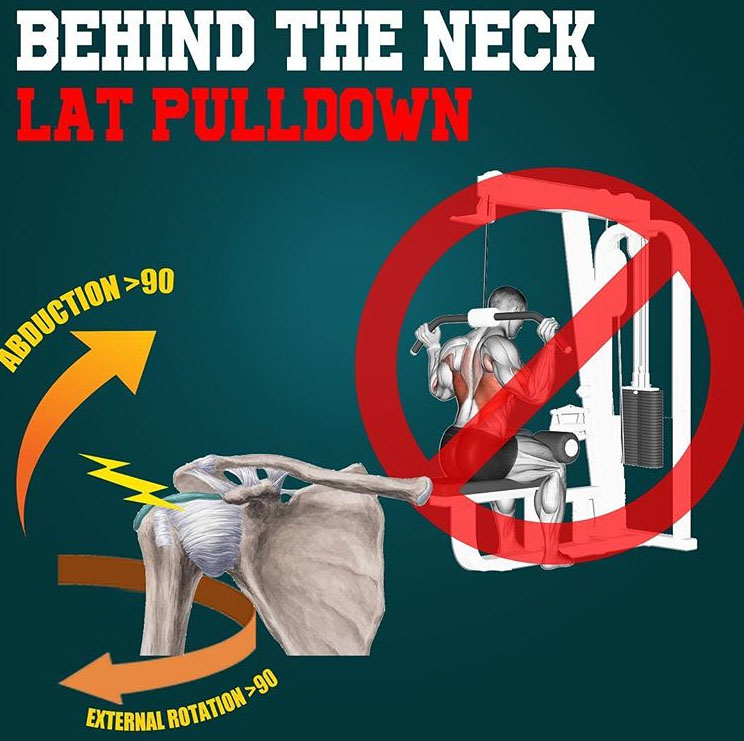 BEHIND THE NECK LAT PULLDOWN