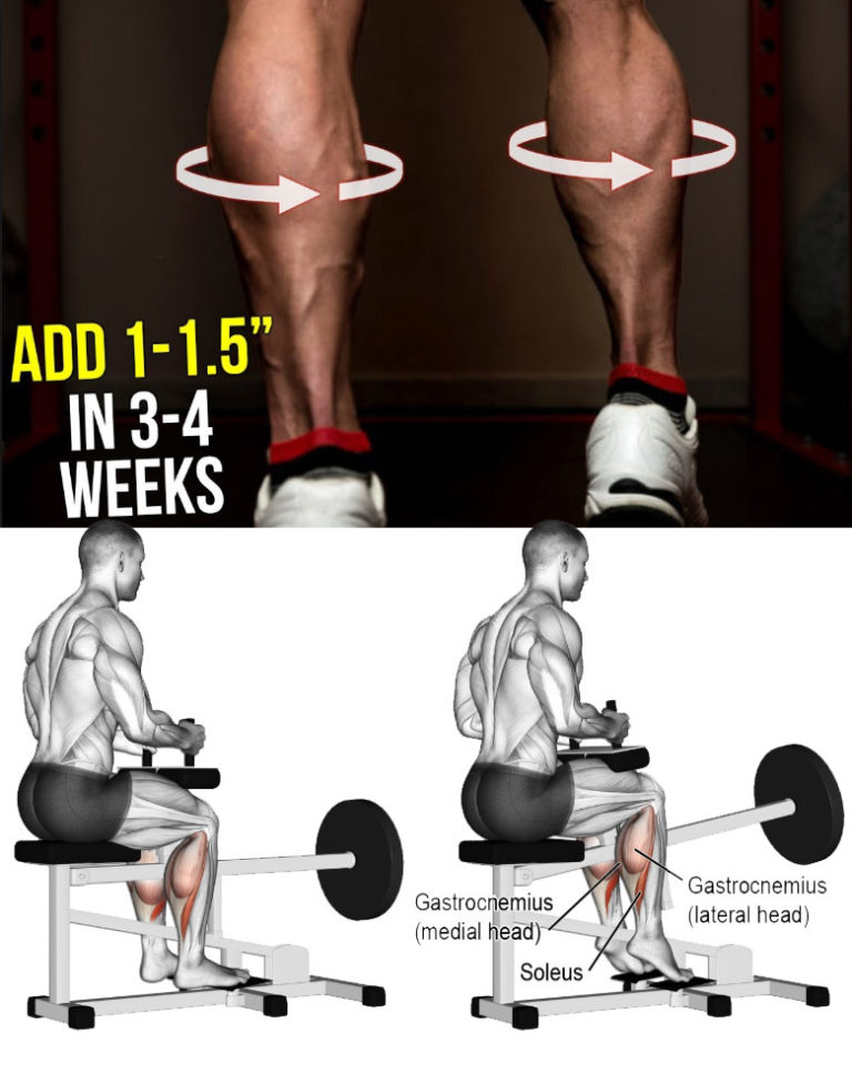 How To Get BIGGER CALVES Video & Guide