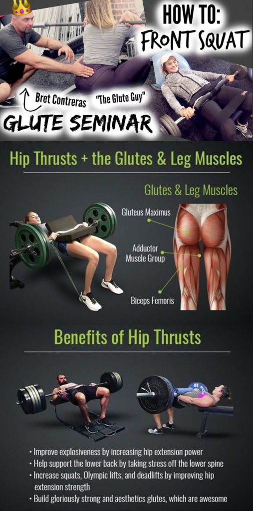 HIP THRUST TIPS SHOULDERS IN LINE WITH THE PELVIS