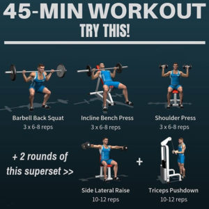 45-MIN WORKOUT | Pic & Guide