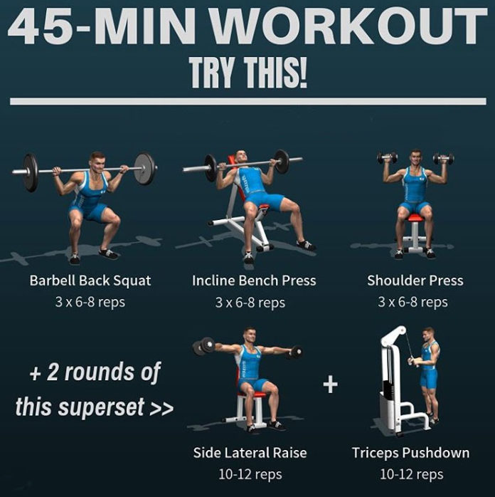 45-MIN WORKOUT | Pic & Guide