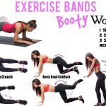 Exercise bands for booty workout