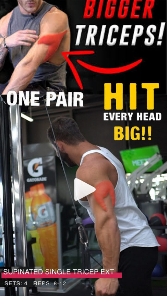 HOW TO TRICEP TRISET Video & Guide