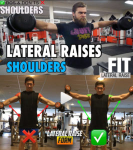 LATERAL RAISES: WHY IT'S EASIER TO DO THEM WITH BENT ARMS