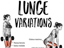 Lunges exercises