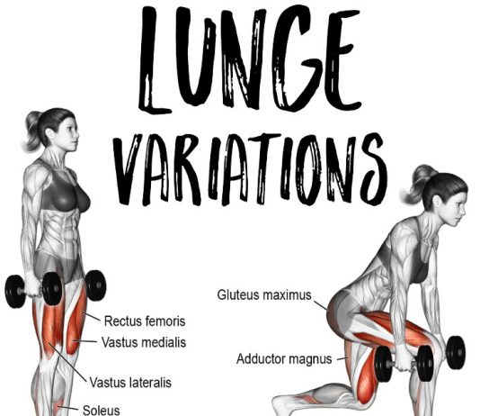 Lunges exercises