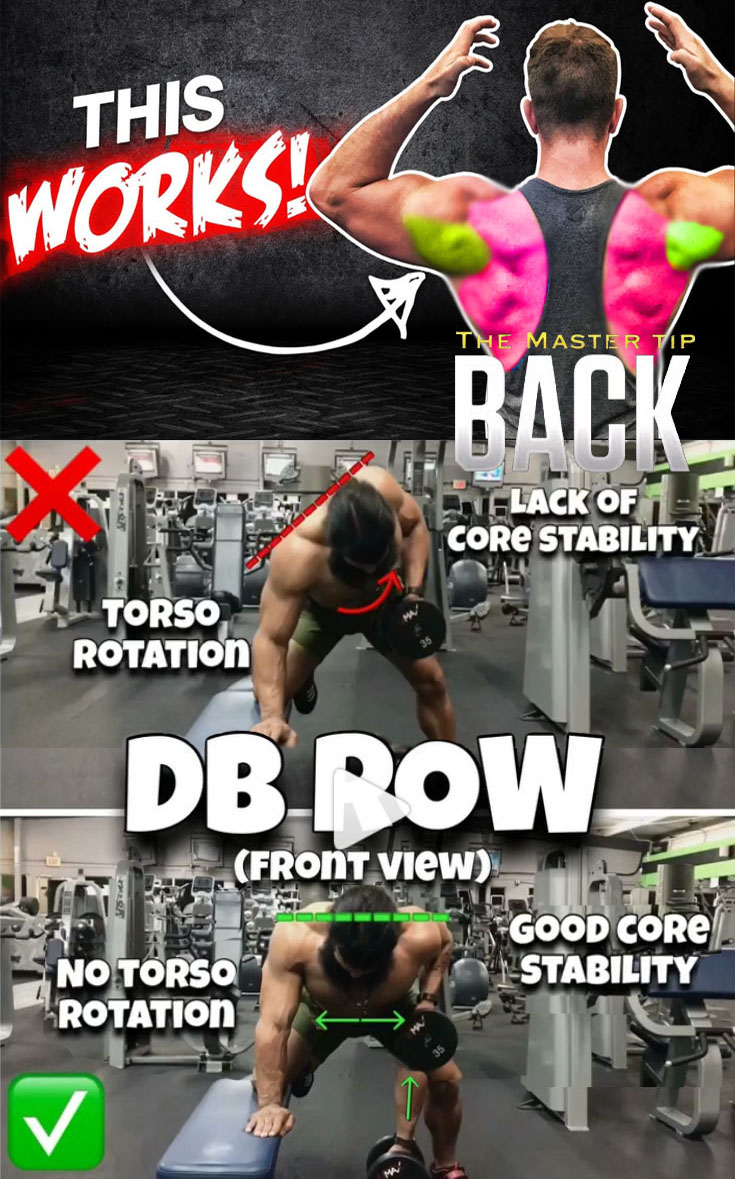 DUMBBELL ROWS