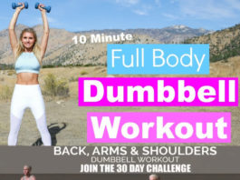 🍑10 Min. FULL BODY WORKOUT | Video & Guide