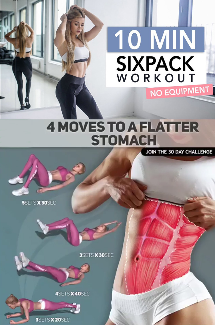 SIX PACK WORKOUT FOR YOUR ABDOMINAL