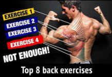 🔥HOW TO TOP 8 BACK EXERCISES