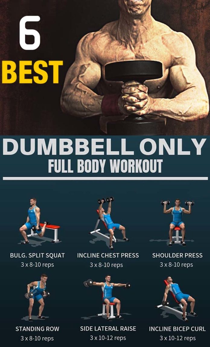 DUMBBELL ONLY FULL BODY WORKOUT