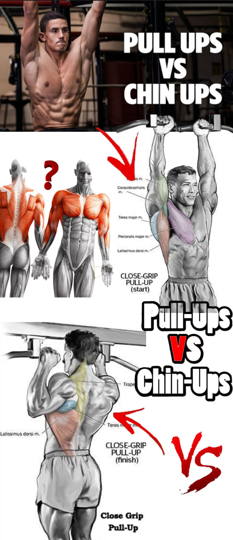 Pull Ups Vs Chin Ups | Guide