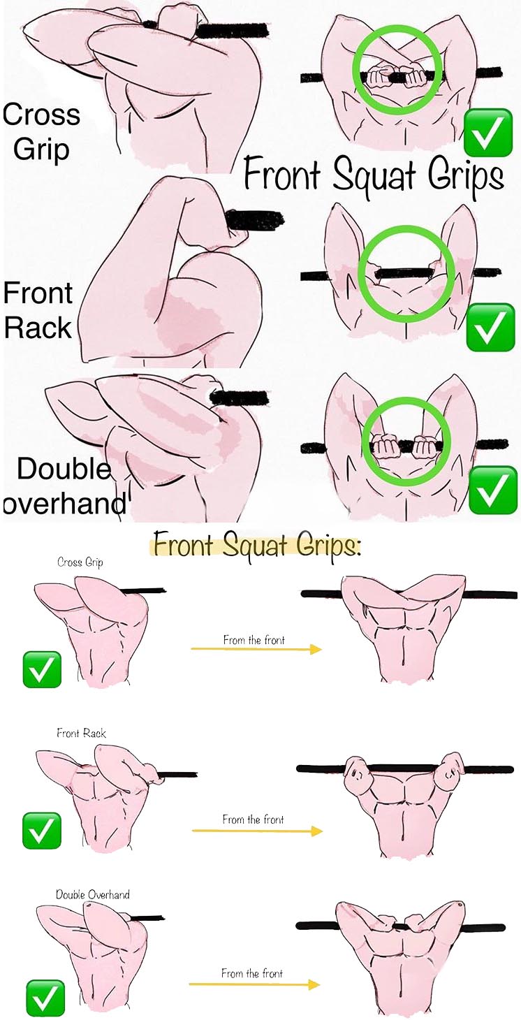Front Squat Grips