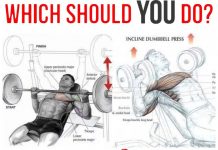 How to dumbbell press vs. chest press