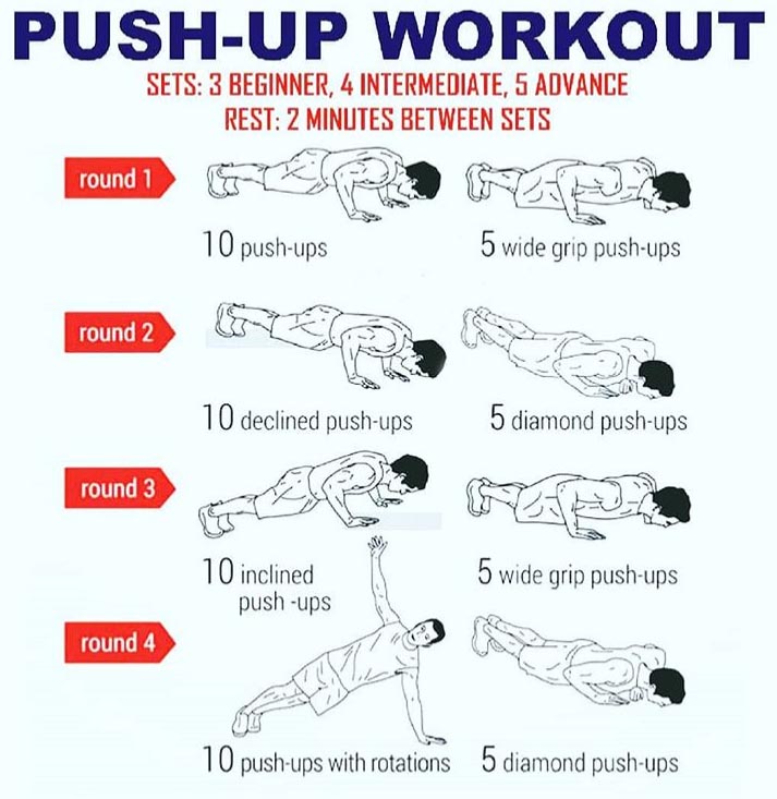 Push Up Workout