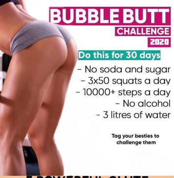 The 5 Powerful Workout for Bubble Butt | 30 Days Challenge in 2020 How to Do Bubble Butt Workout